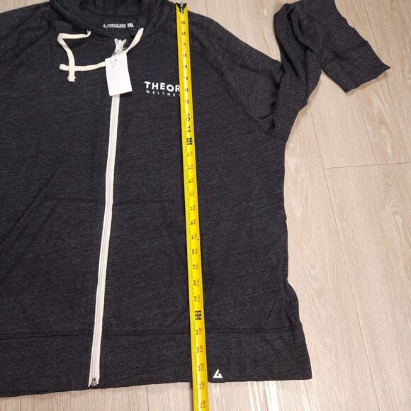 American Giant Full Zip Hoodie Mens 2XL Gray Jacket Lightweight Made in USA NWT - Picture 13 of 16